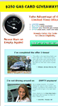 Mobile Screenshot of freegascardoffers.com